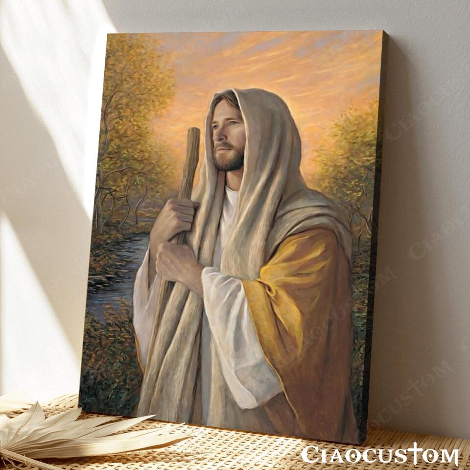 Jesus Wall Pictures - Jesus Canvas Painting - Jesus Canvas Art - Jesus Poster - Christian Gift - Ciaocustom