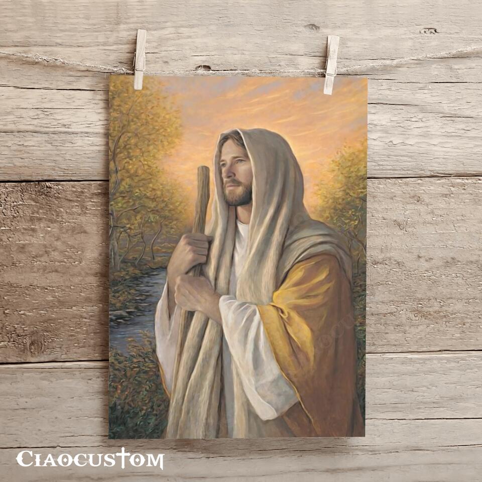 Jesus Wall Pictures - Jesus Canvas Painting - Jesus Canvas Art - Jesus Poster - Christian Gift - Ciaocustom