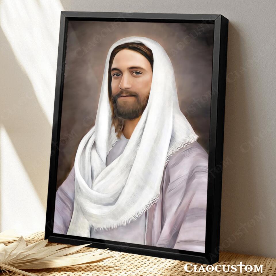 Light of the World - Jesus Canvas Painting - Jesus Canvas Art - Jesus Poster - Jesus Canvas - Christian Gift - Ciaocustom