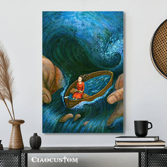 Jesus Canvas Wall Art 3 - Jesus Wall Pictures - Jesus Canvas Painting - Jesus Poster - Jesus Canvas - Christian Gift - Ciaocustom