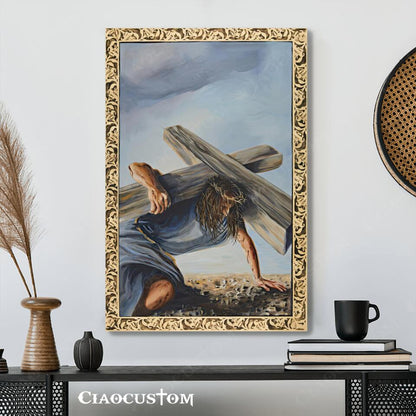 Stations Of The Cross Paintings - Jesus Wall Pictures - Jesus Canvas Painting - Jesus Poster - Jesus Canvas - Christian Gift - Ciaocustom