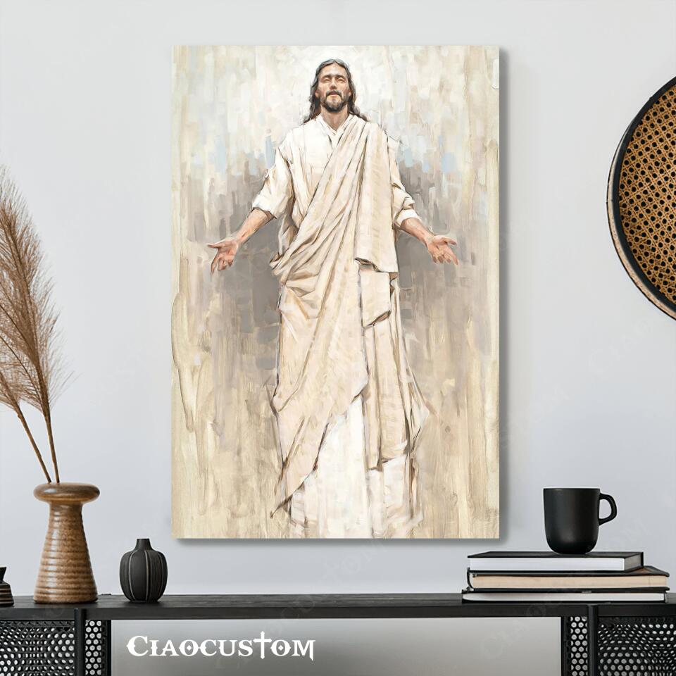 Ascension Dan Wilson - Jesus Wall Pictures - Jesus Canvas Painting