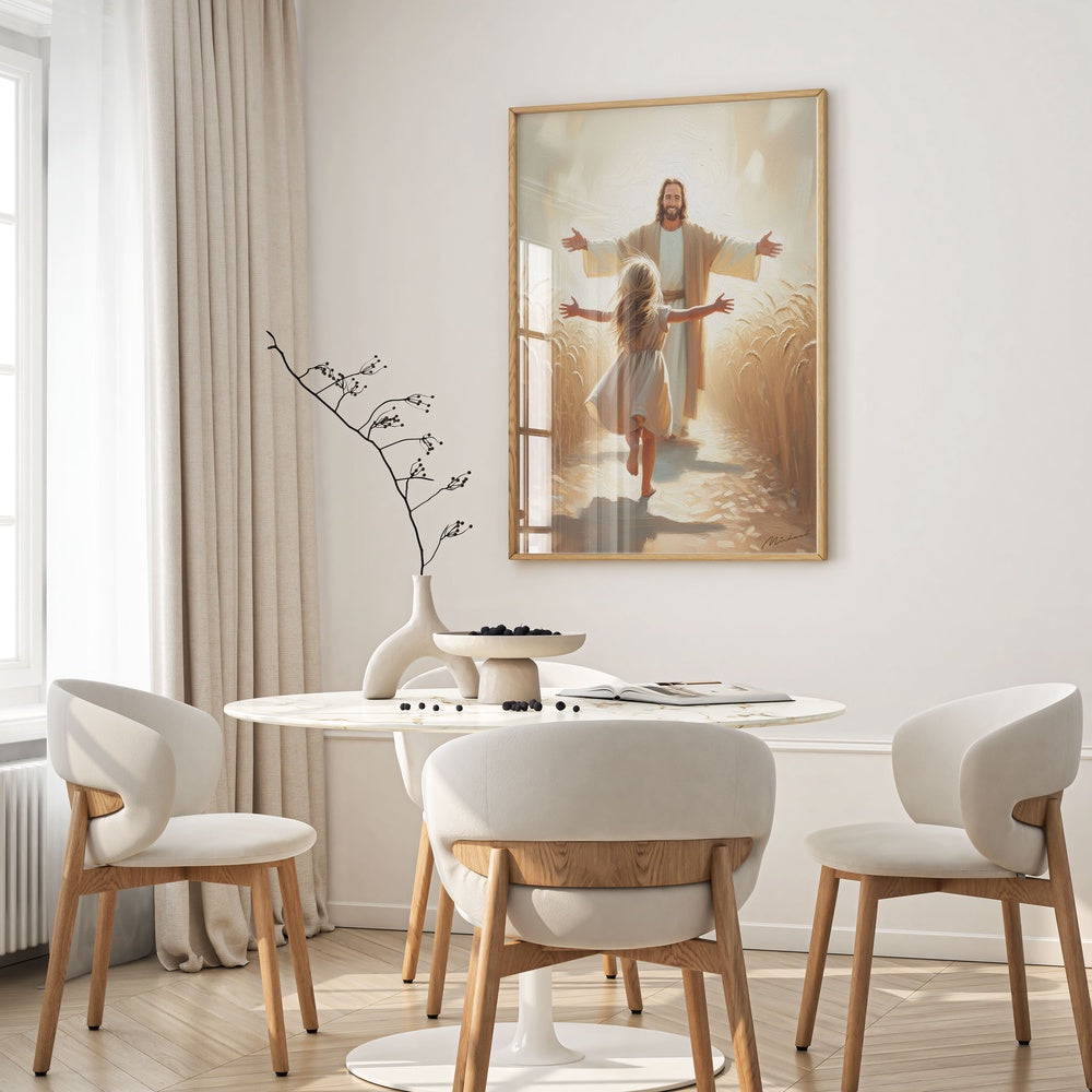 A Leap of Faith III, Christian Canvas Wall Art, Christmas Gift Ideas, Christian Home Decor, Ciaocustom