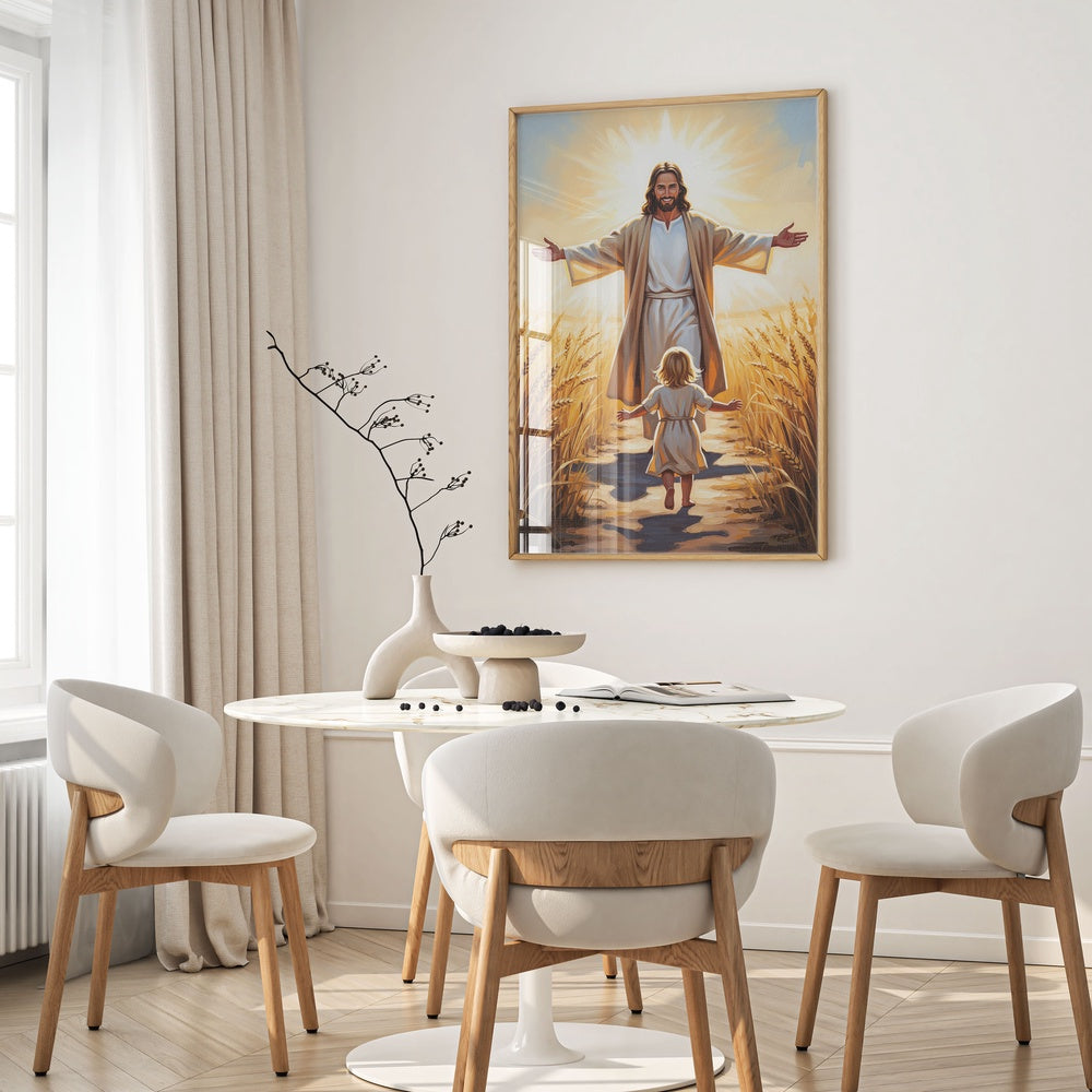 A Leap of Faith II, Christian Canvas Wall Art, Christmas Gift Ideas, Christian Home Decor, Ciaocustom