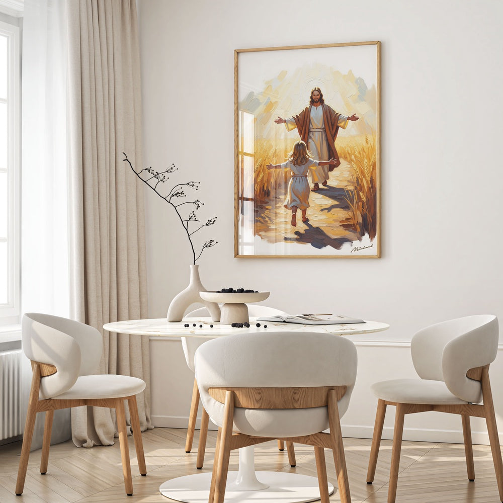 A Leap of Faith I, Christian Canvas Wall Art, Christmas Gift Ideas, Christian Home Decor, Ciaocustom