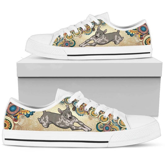 American Hairless Terrier Women'S Low-Top Shoe A Unique And Stylish Choice, Dog Printed Shoes, Canvas Shoes For Men, Women