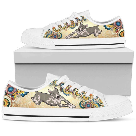American Hairless Terriers Women'S Low Top Shoe, Dog Printed Shoes, Canvas Shoes For Men, Women