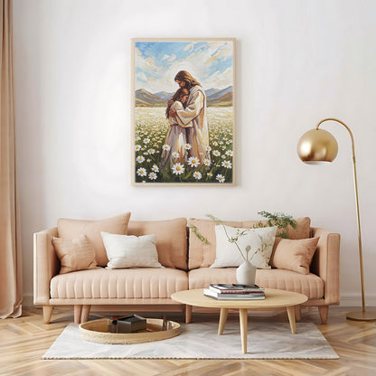 Arms of Mercy III, Christian Canvas Wall Art, Christmas Gift Ideas, Christian Home Decor, Ciaocustom