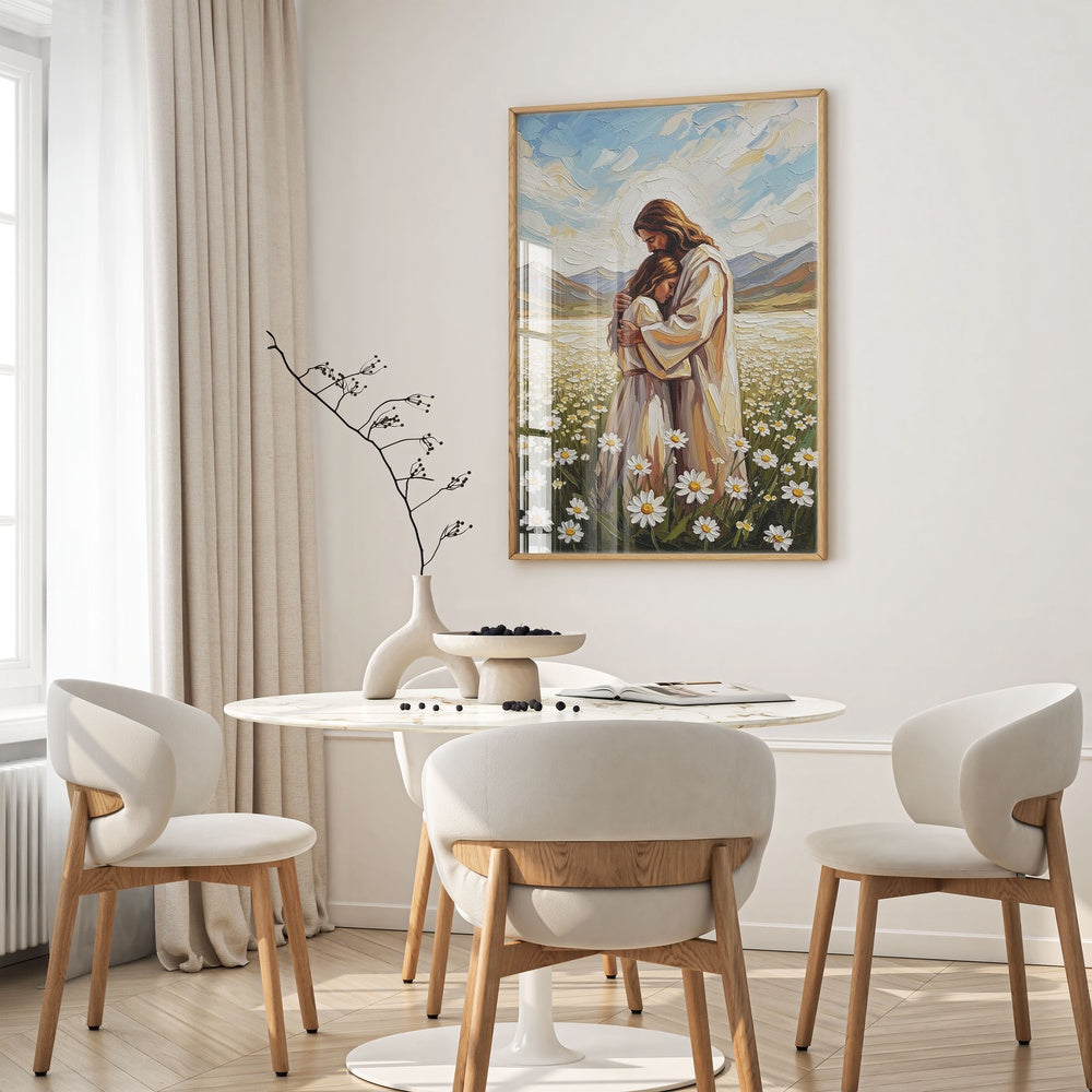 Arms of Mercy III, Christian Canvas Wall Art, Christmas Gift Ideas, Christian Home Decor, Ciaocustom