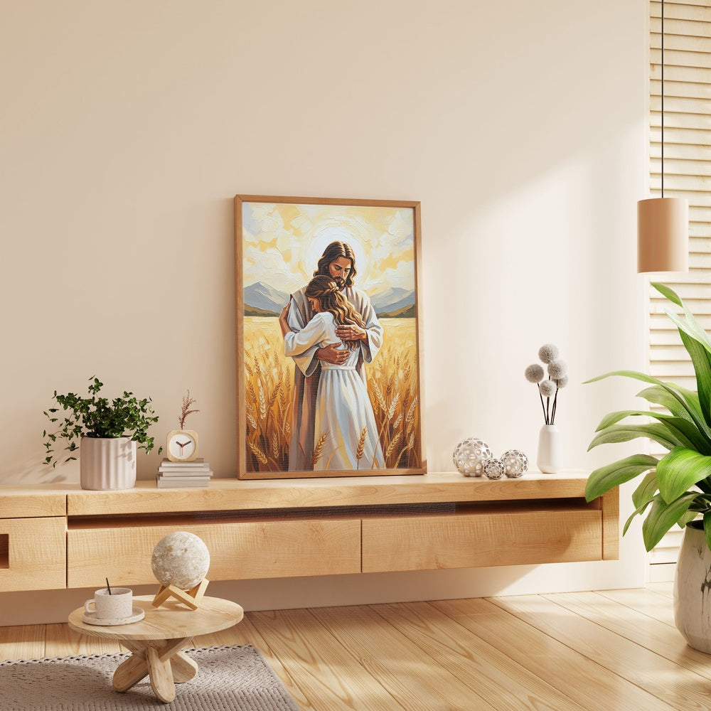 Arms of Mercy I, Christian Canvas Wall Art, Christmas Gift Ideas, Christian Home Decor, Ciaocustom