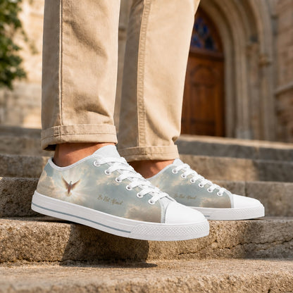 Be Not Afraid Artistic Low Top Shoes Life style      