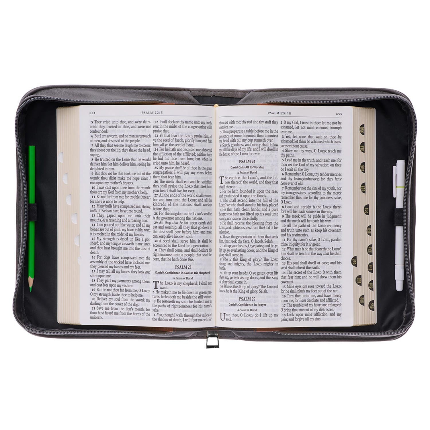 Bible Affirmation Custom Photo Bible Cover for Christians