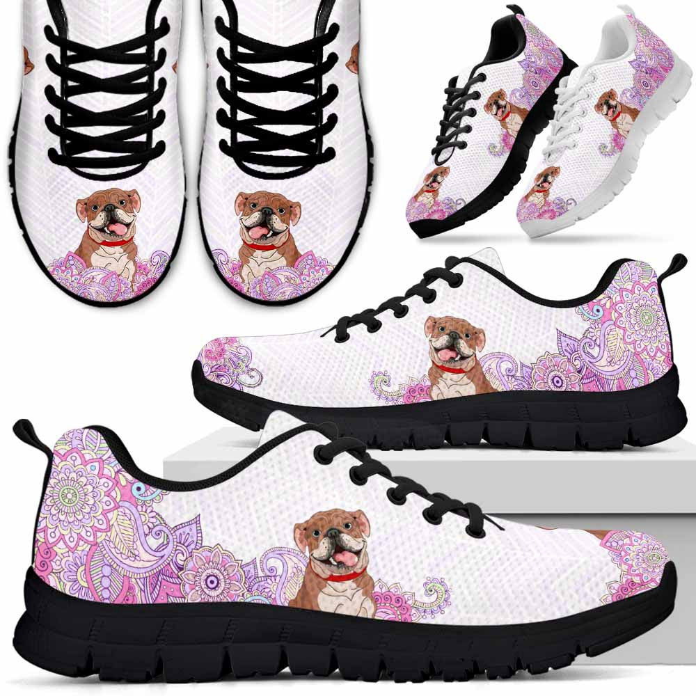 Bulldog Dog Sneaker, Bulldog Dog Shoes For Men Women, Bulldog Dog Shoes