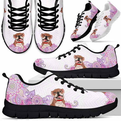 Bulldog Dog Sneaker, Bulldog Dog Shoes For Men Women, Bulldog Dog Shoes
