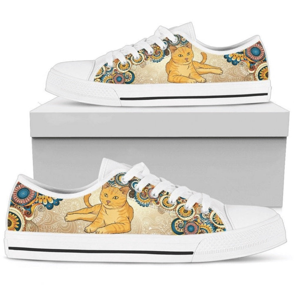 Cat'S Women Low Top Shoes, Cat Canvas Shoes