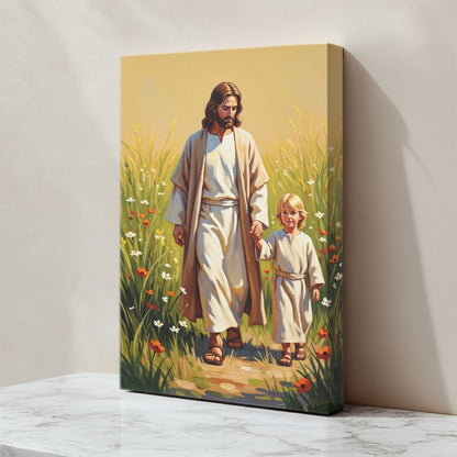 Child of God III, Christian Canvas Wall Art, Christmas Gift Ideas, Christian Home Decor, Ciaocustom