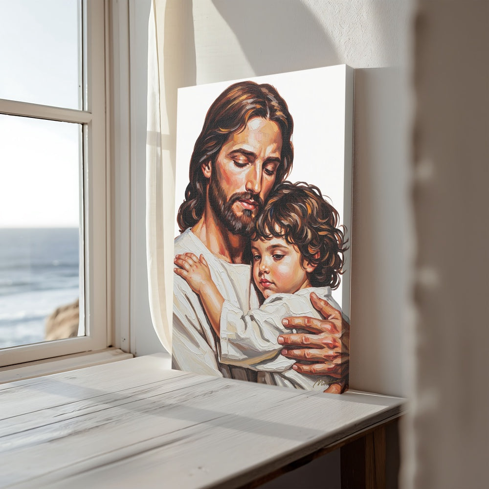 Child of God II, Christian Canvas Wall Art, Christmas Gift Ideas, Christian Home Decor, Ciaocustom