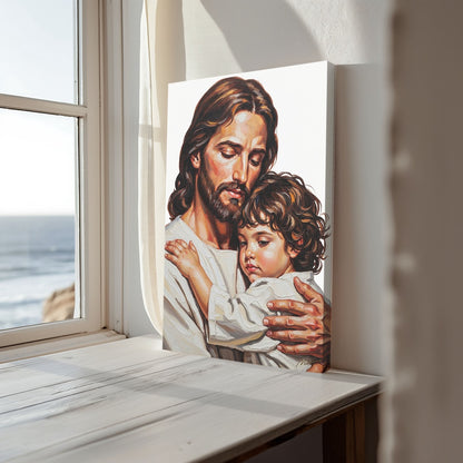 Child of God II, Christian Canvas Wall Art, Christmas Gift Ideas, Christian Home Decor, Ciaocustom