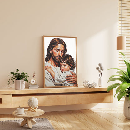 Child of God II, Christian Canvas Wall Art, Christmas Gift Ideas, Christian Home Decor, Ciaocustom
