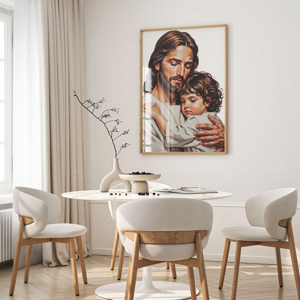 Child of God II, Christian Canvas Wall Art, Christmas Gift Ideas, Christian Home Decor, Ciaocustom