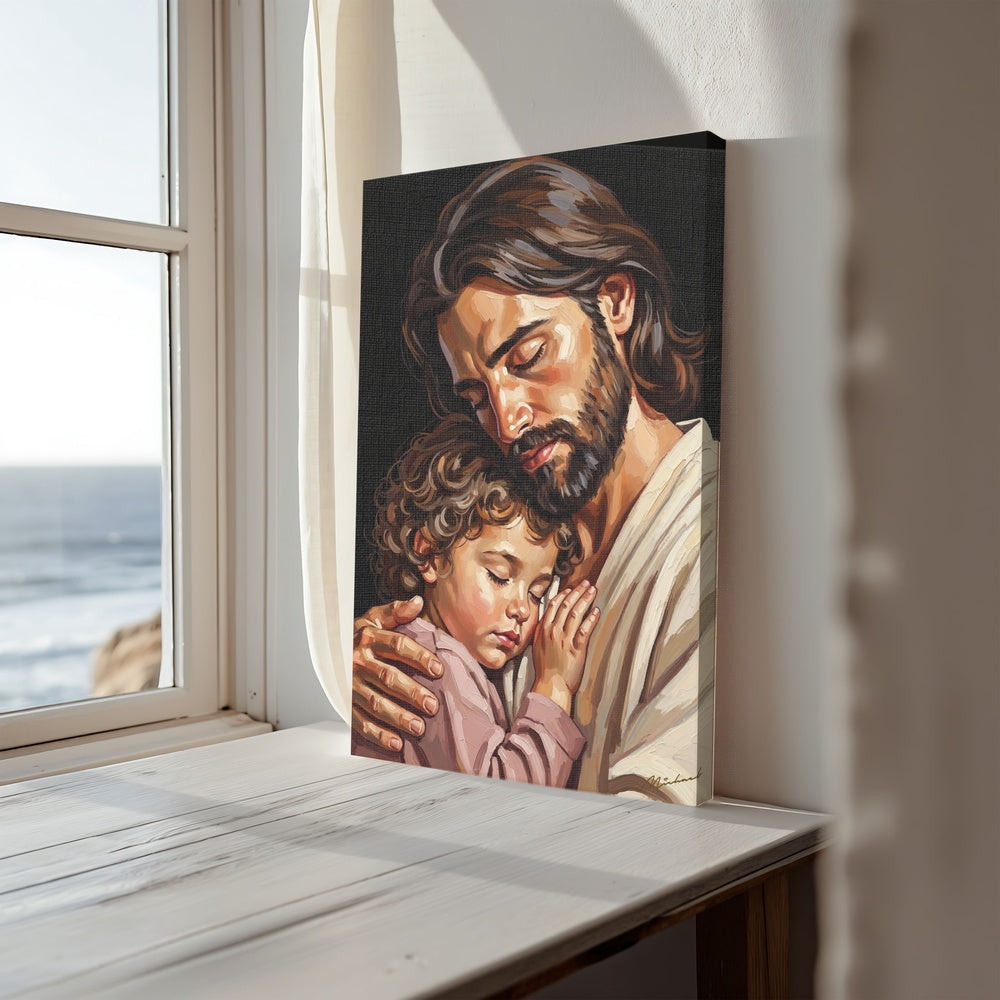 Child of God I, Christian Canvas Wall Art, Christmas Gift Ideas, Christian Home Decor, Ciaocustom