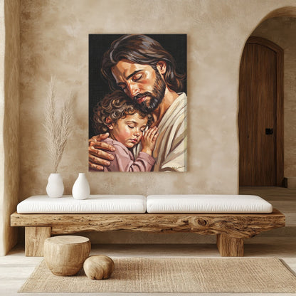Child of God I, Christian Canvas Wall Art, Christmas Gift Ideas, Christian Home Decor, Ciaocustom