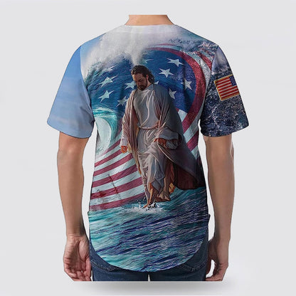 Christian Baseball Jersey Jesus-Inspired Shirts for Men and Women