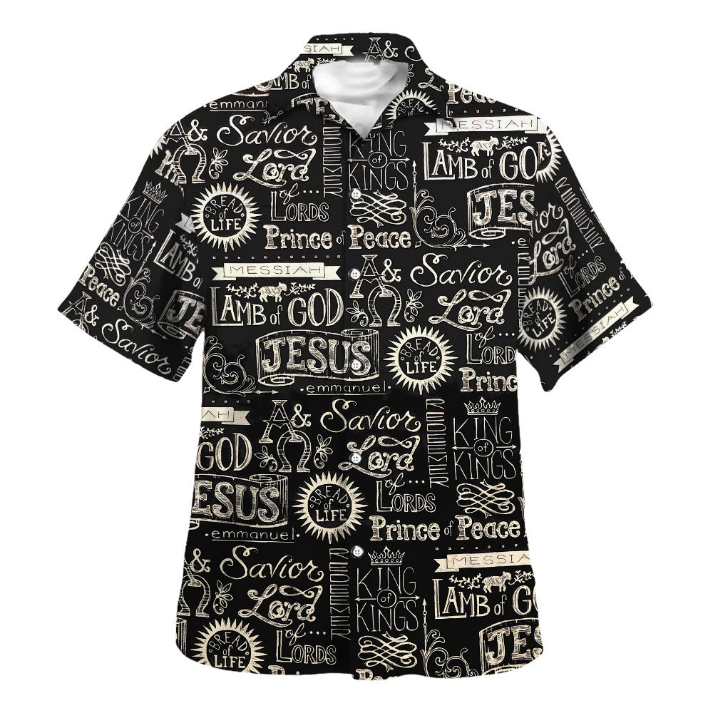 Christian Scrub Top With Inspirational Words Hawaiian Shirt For Men and Women - Christian Hawaiian shirt