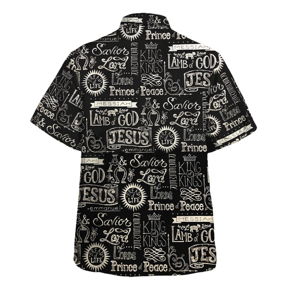 Christian Scrub Top With Inspirational Words Hawaiian Shirt For Men and Women - Christian Hawaiian shirt