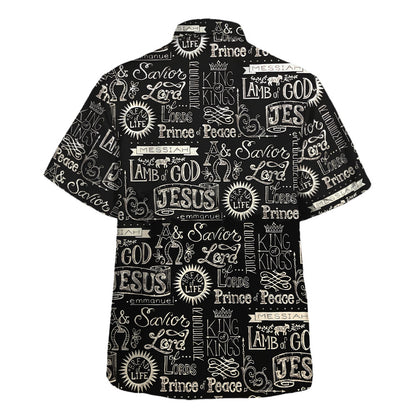 Christian Scrub Top With Inspirational Words Hawaiian Shirt For Men and Women - Christian Hawaiian shirt