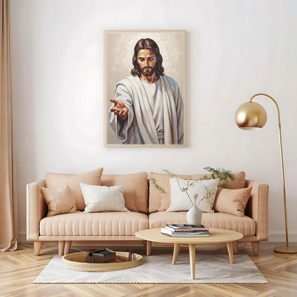 Come Unto Me III, Christian Canvas Wall Art, Christmas Gift Ideas, Christian Home Decor, Ciaocustom
