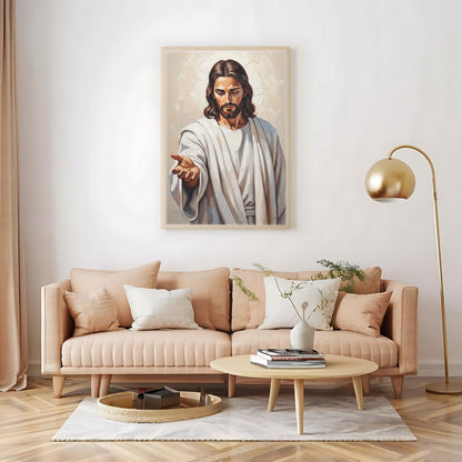 Come Unto Me III, Christian Canvas Wall Art, Christmas Gift Ideas, Christian Home Decor, Ciaocustom