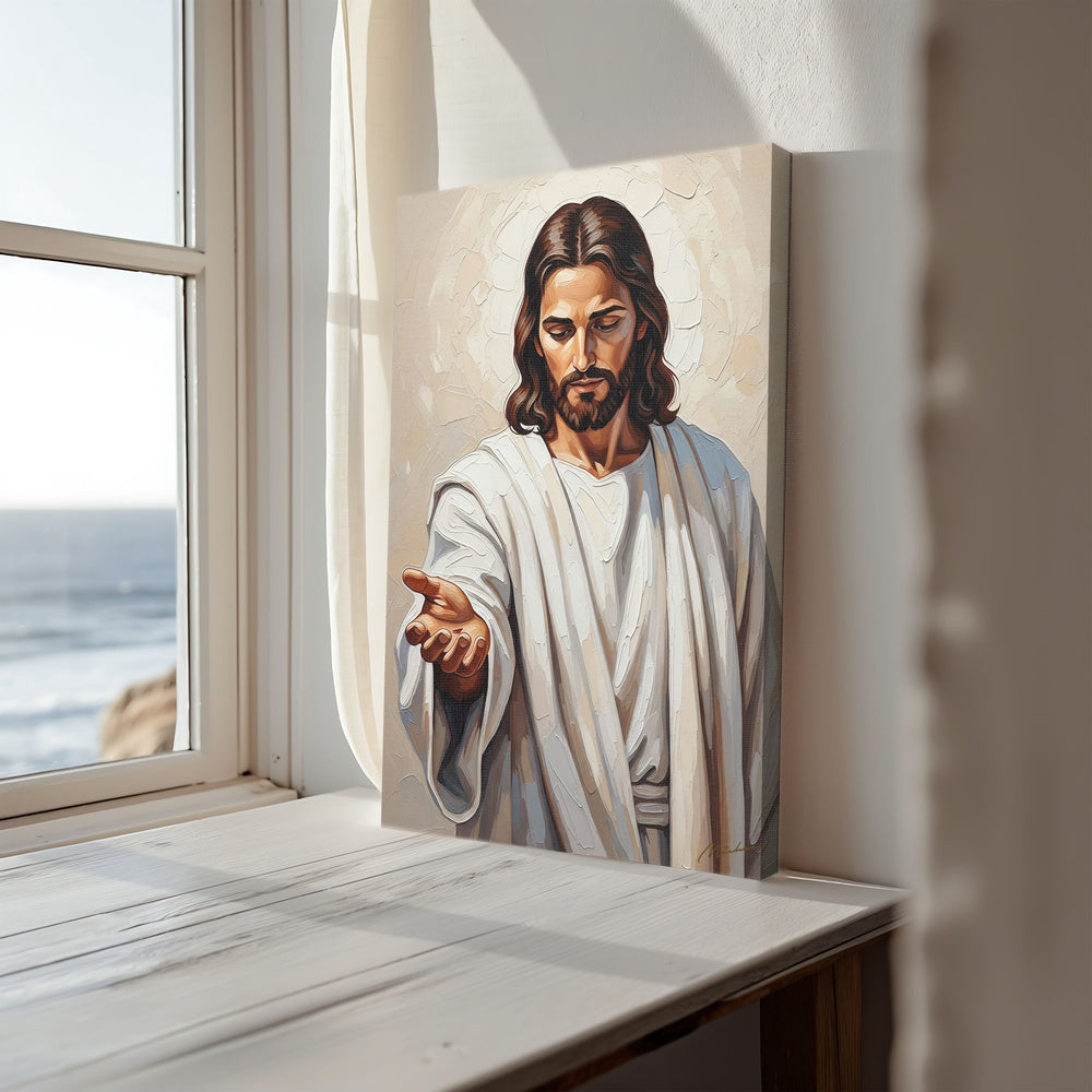 Come Unto Me III, Christian Canvas Wall Art, Christmas Gift Ideas, Christian Home Decor, Ciaocustom