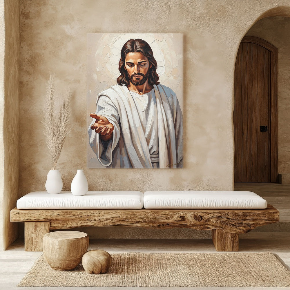 Come Unto Me III, Christian Canvas Wall Art, Christmas Gift Ideas, Christian Home Decor, Ciaocustom