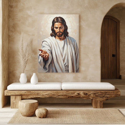 Come Unto Me III, Christian Canvas Wall Art, Christmas Gift Ideas, Christian Home Decor, Ciaocustom