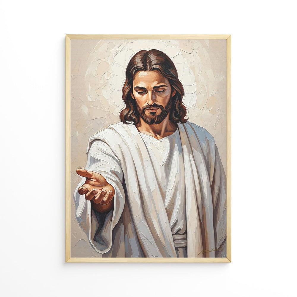 Come Unto Me III, Christian Canvas Wall Art, Christmas Gift Ideas, Christian Home Decor, Ciaocustom