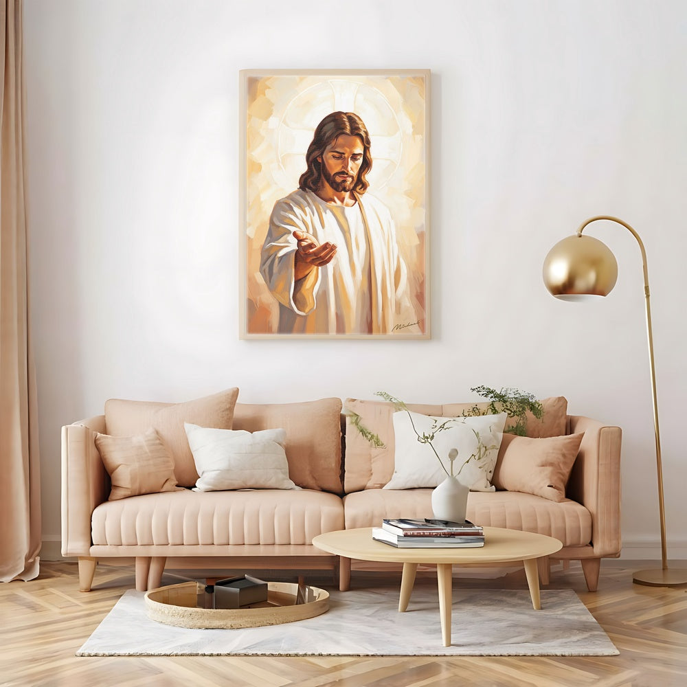 Come Unto Me II, Christian Canvas Wall Art, Christmas Gift Ideas, Christian Home Decor, Ciaocustom