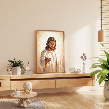 Come Unto Me II, Christian Canvas Wall Art, Christmas Gift Ideas, Christian Home Decor, Ciaocustom