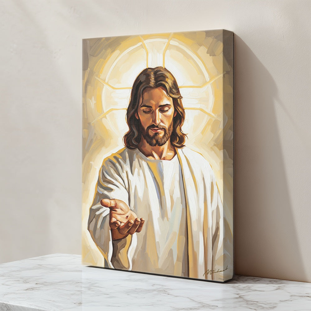 Come Unto Me I, Christian Canvas Wall Art, Christmas Gift Ideas, Christian Home Decor, Ciaocustom