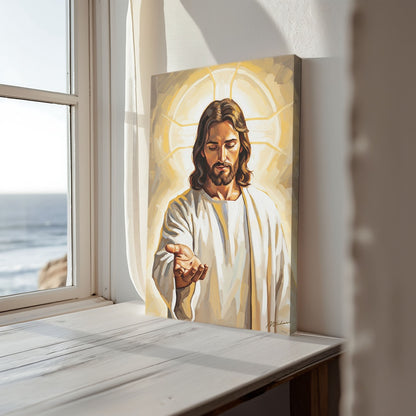 Come Unto Me I, Christian Canvas Wall Art, Christmas Gift Ideas, Christian Home Decor, Ciaocustom