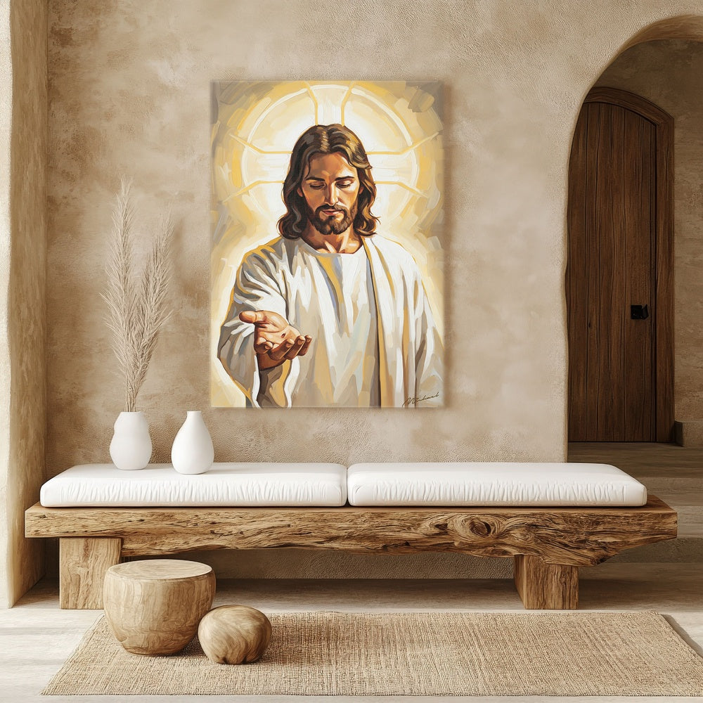 Come Unto Me I, Christian Canvas Wall Art, Christmas Gift Ideas, Christian Home Decor, Ciaocustom