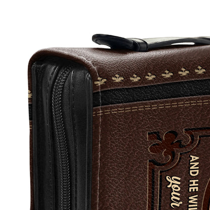 Commit To The Lord Whatever You Do And He Will Establish Your Plans Proverbs 163 Personalized Bible Covers