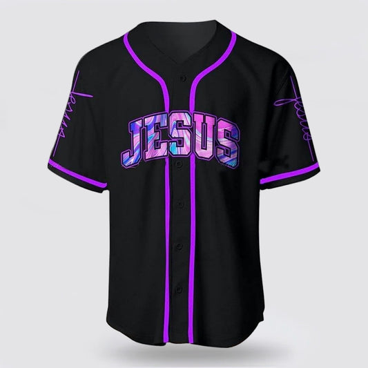 Connect to God Jesus Baseball Jersey for Men Women Lover God