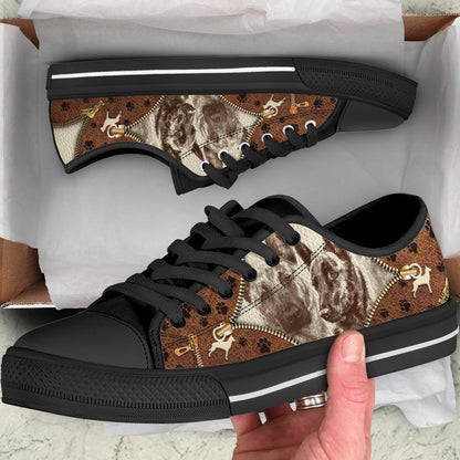 Dutch Shepherd Low Top Shoes - Low Top Sneaker - Dog Walking Shoes Men Women, Dog Printed Shoes, Canvas Shoes For Men, Women
