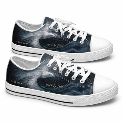 Eagle Walk By Faith Graphic Low Top Shoes        