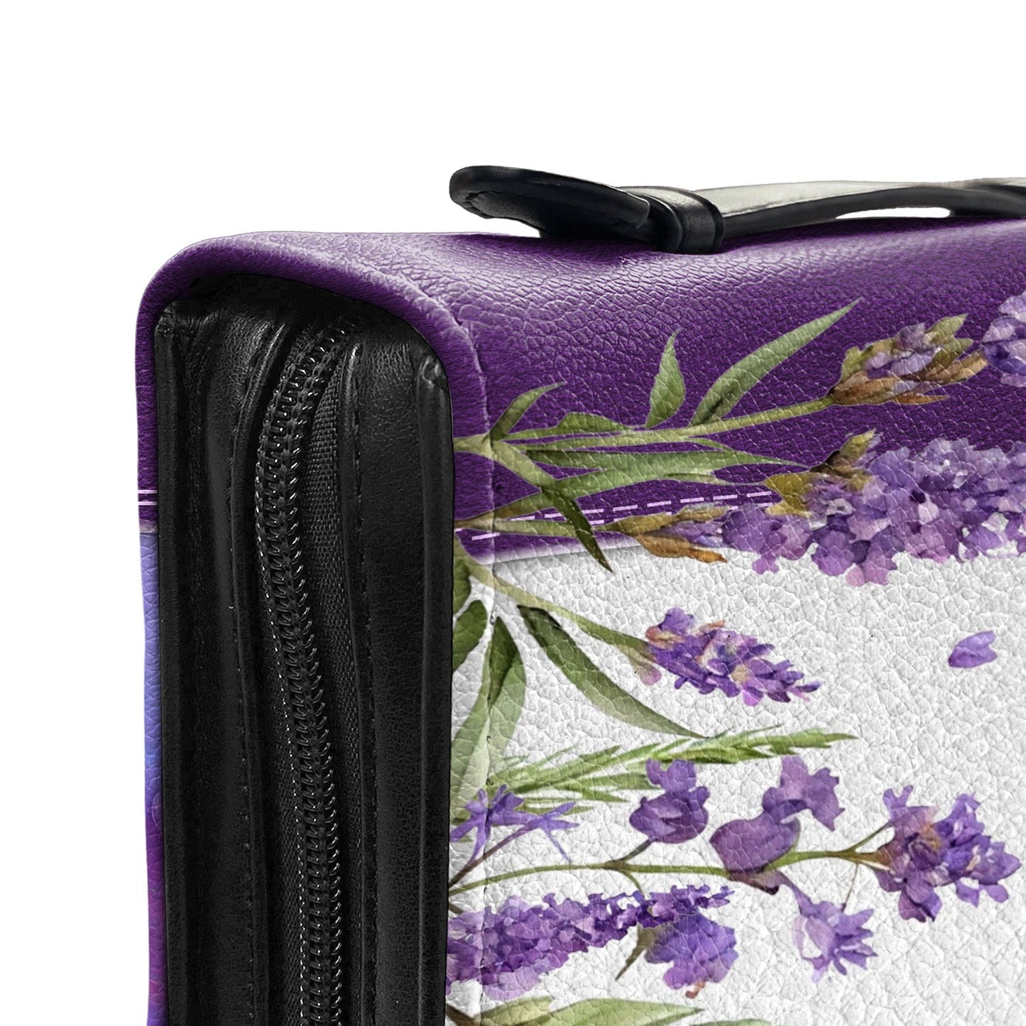 Every Day Is A New Beginning Take A Deep Breath And Start Again Butterfly Lavender Personalized Bible Covers