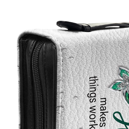 Faith Butterfly Faith Love Hope Personalized Bible Covers - Custom Bible Case Christian Pastor