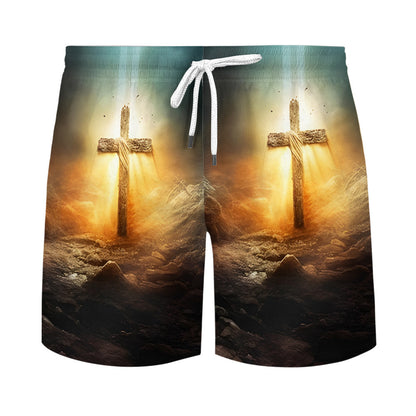 Faith Over Fear Jesus Lamb Hawaiian Shirt For Men and Women - Christian Hawaiian shirt