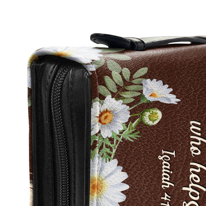 For I The Lord Your God Hold Your Right Hand Personalized Bible Covers - Custom Bible Case Christian Pastor