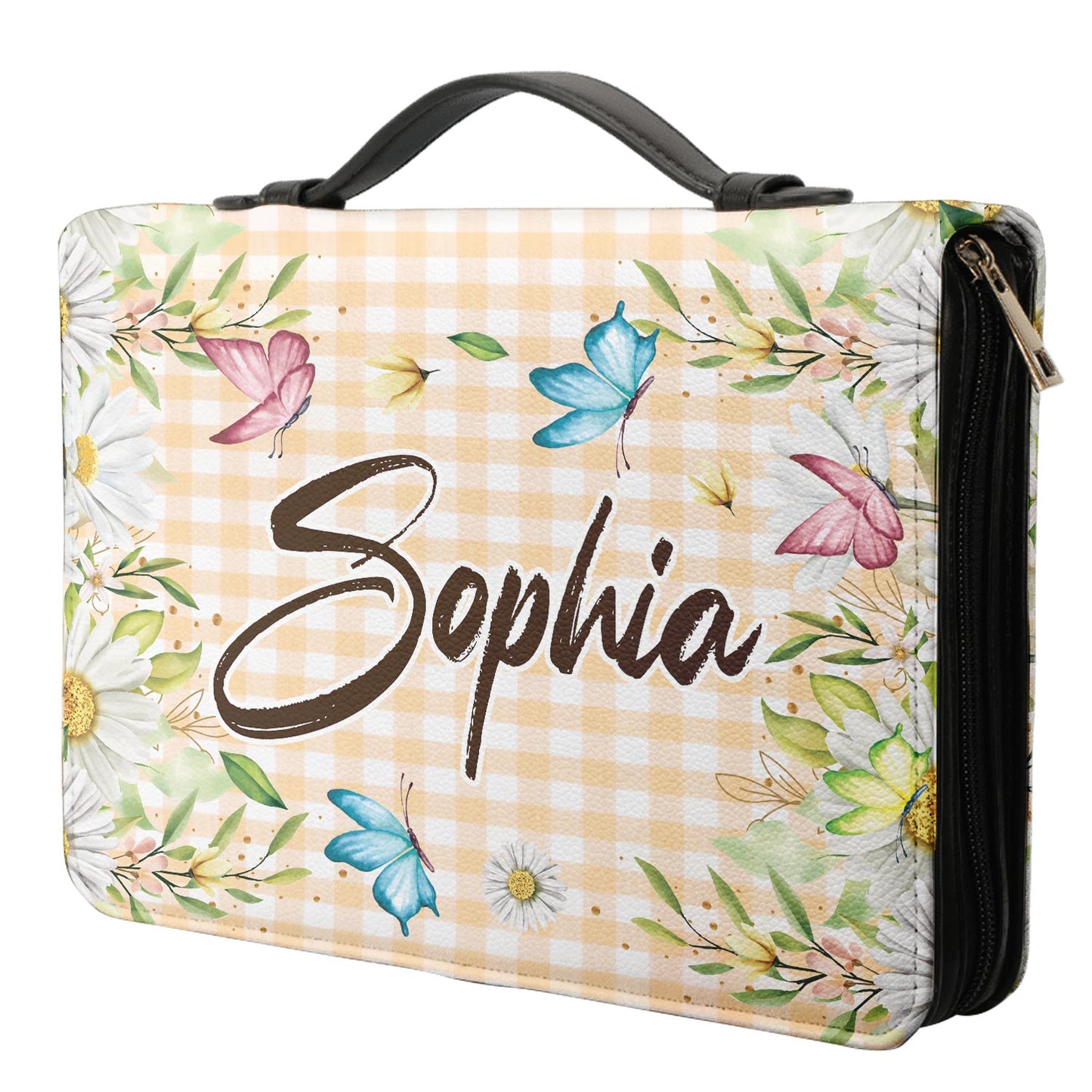 God Is Good All The Time Personalized Women's Bible Covers - Jesus Bible Cover